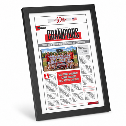 Game Custom Youth Sports Article