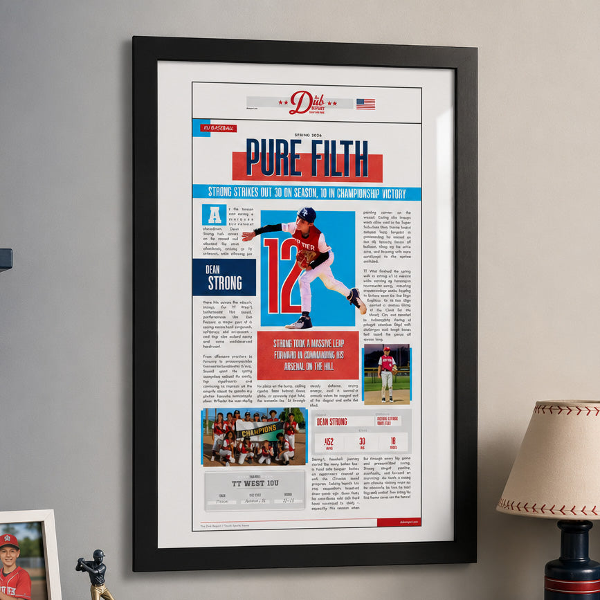 Player Custom Youth Sports Article