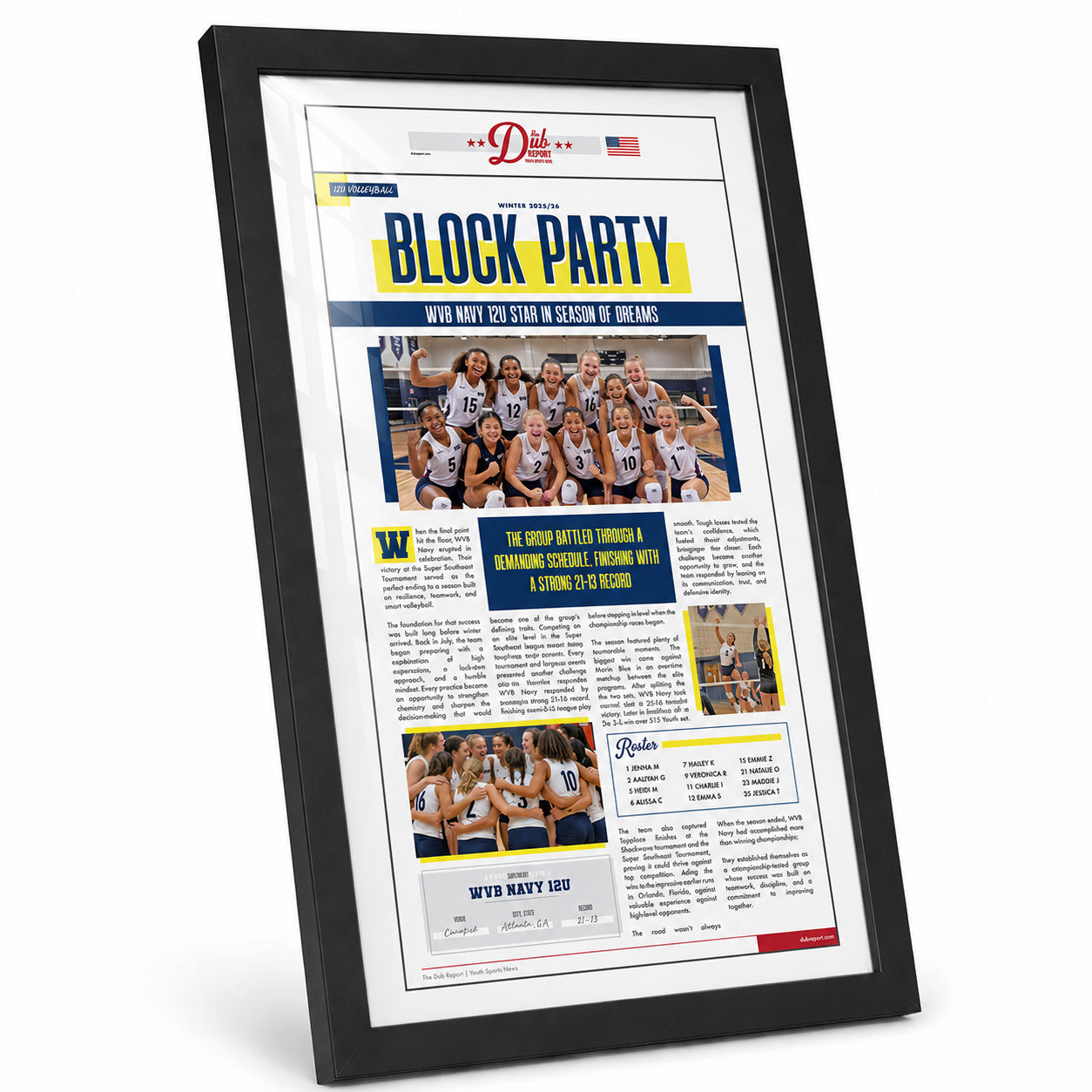 Team Custom Youth Sports Article